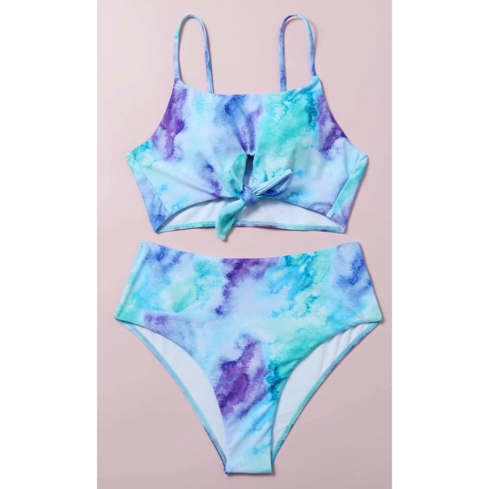 Tye dye bathing suit